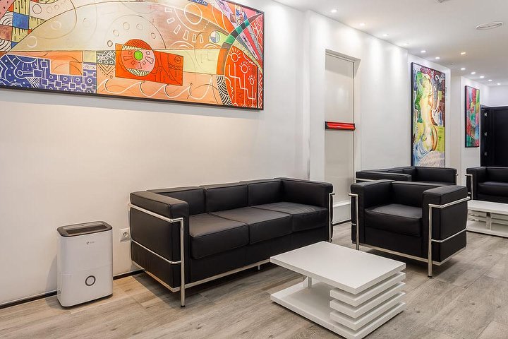 Sala de espera real de Clinica MBA