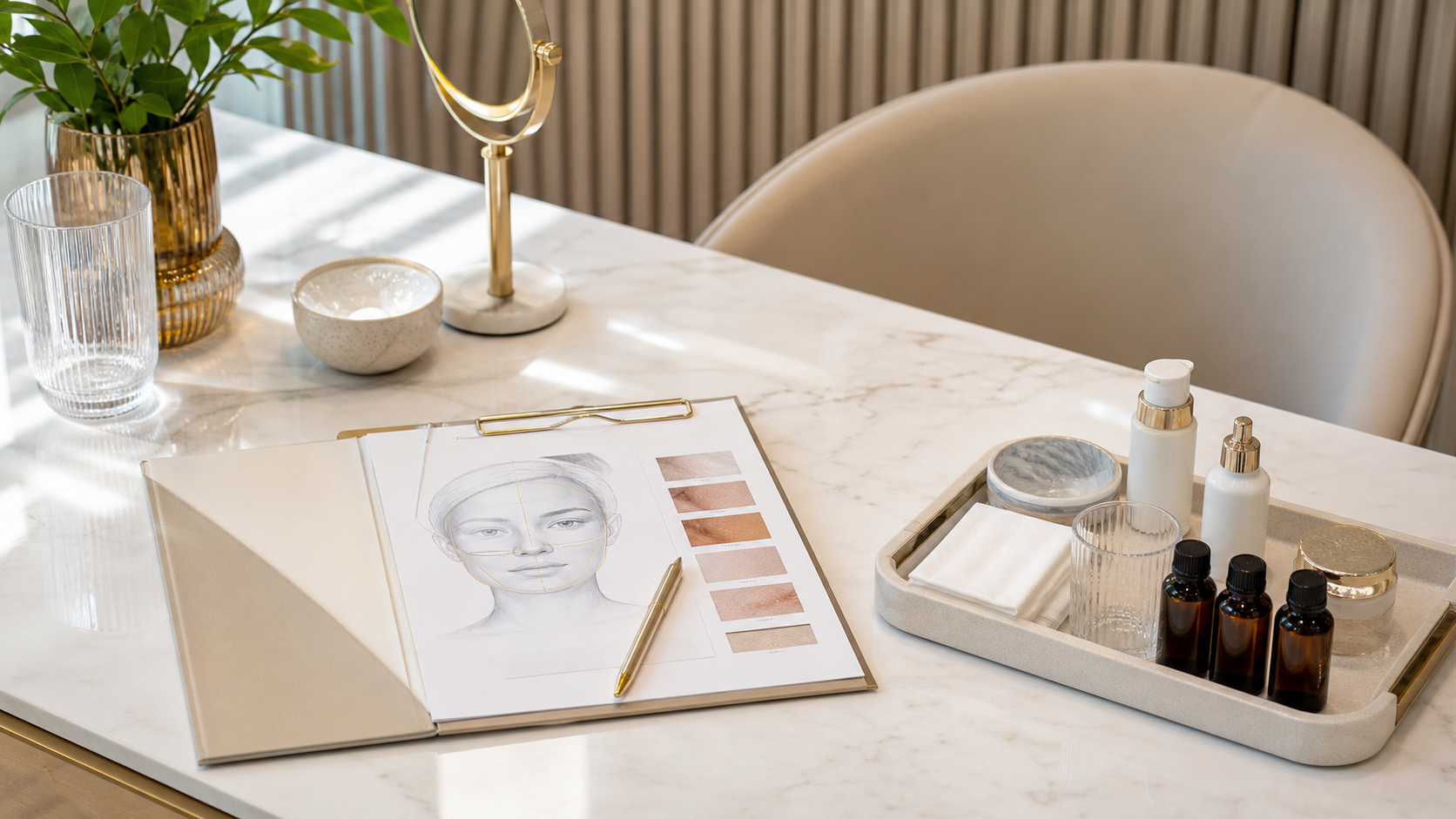 Detalle de valoracion facial de referencia